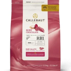 New CALLEBAUT Chocolat Ruby RB1 47,3% 2,5 kg