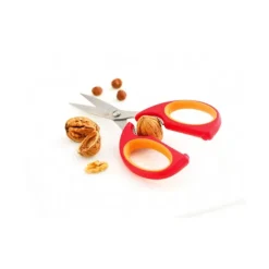 Clearance MASTRAD Ciseaux de Cuisine lames inox et Casse-Noix Framboise