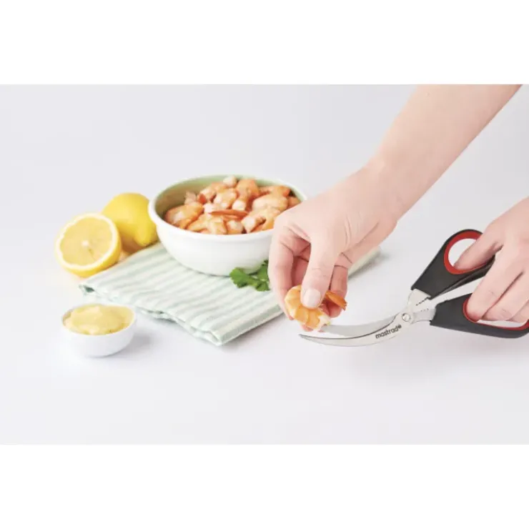 Hot MASTRAD Ciseaux Inox à Crustacés