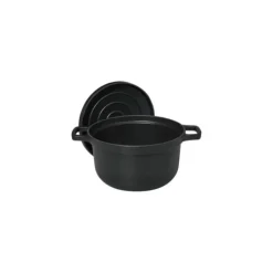 Outlet CHASSEUR Cocotte à Riz en Fonte 16 cm Noir Mat