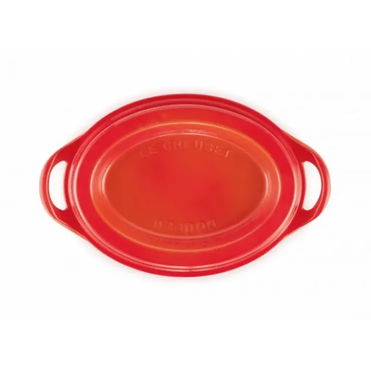 Outlet LE CREUSET Cocotte Doufeu Ovale en Fonte 32 cm Noir Mat