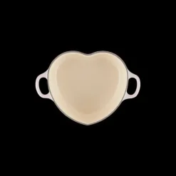 Hot LE CREUSET Cocotte en Fonte Cœur 20 cm Shell Pink