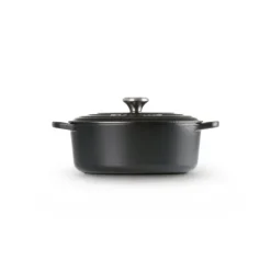 Best LE CREUSET Cocotte en fonte Ovale 29 cm Noir mat Signature