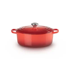 New LE CREUSET Cocotte en fonte Ovale 40 cm Cerise Signature