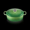 Outlet LE CREUSET Cocotte en Fonte Ovale 29 cm Bamboo Signature