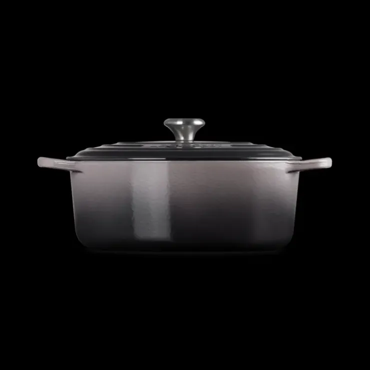 Hot LE CREUSET Cocotte en fonte Ovale 31 cm Flint Signature