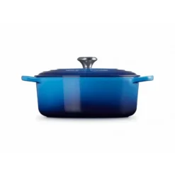 Best LE CREUSET Cocotte en fonte Ovale 31 cm Azur Signature