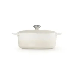 Best LE CREUSET Cocotte en fonte Ovale 29 cm Meringue Signature
