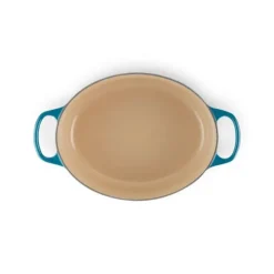 Online LE CREUSET Cocotte en fonte Ovale 31 cm Deep Teal Signature