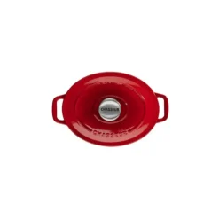 Clearance CHASSEUR Cocotte en Fonte Ovale 17 cm Rubis