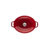 Discount CHASSEUR Cocotte en Fonte Ovale 29 cm Rubis