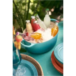 Online LE CREUSET Cocotte en fonte Ovale 31 cm Caraïbes Signature