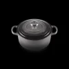 LE CREUSET Cocotte en fonte Ronde 24 cm Flint Signature