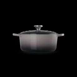 LE CREUSET Cocotte en fonte Ronde 24 cm Flint Signature