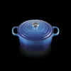Sale LE CREUSET Cocotte en Fonte Ronde 22 cm Signature Azur