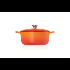 Online LE CREUSET Cocotte en Fonte Ronde 20 cm Volcanique Signature