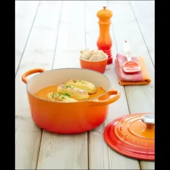 Online LE CREUSET Cocotte en Fonte Ronde 20 cm Volcanique Signature