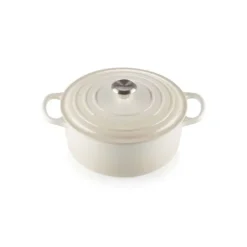 Online LE CREUSET Cocotte en fonte Ronde 26 cm Meringue Signature