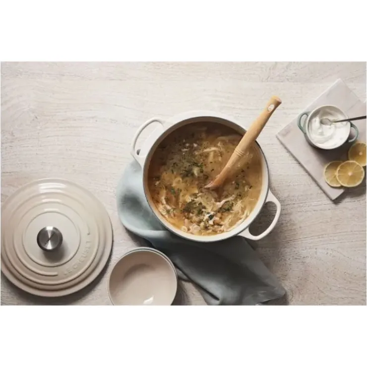 Online LE CREUSET Cocotte en fonte Ronde 26 cm Meringue Signature