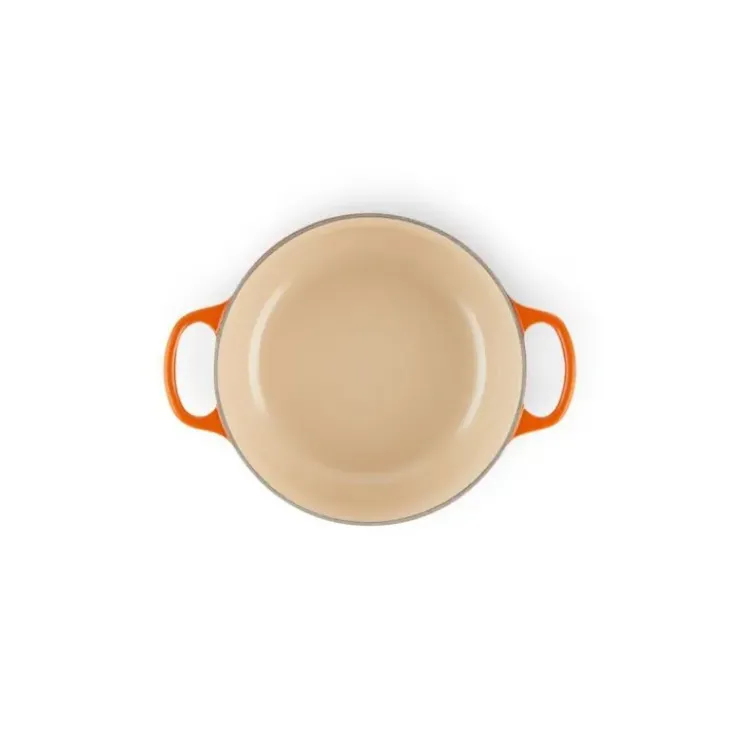 Clearance LE CREUSET Cocotte en Fonte Ronde 18 cm Volcanique Signature
