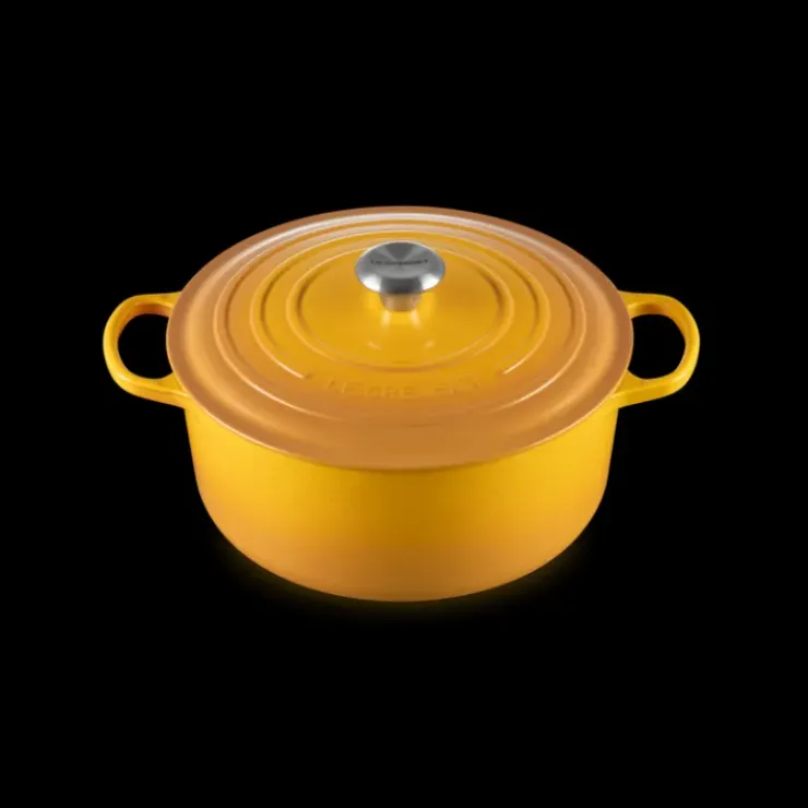Clearance LE CREUSET Cocotte en fonte Ronde 28 cm Nectar Signature