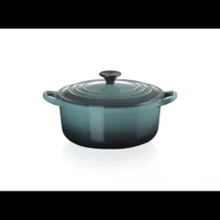 Clearance LE CREUSET Cocotte en Fonte Ronde Tradition 20 cm Océan