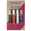 Outlet OPINEL Coffret 3 Couteaux de Cuisine et un Eplucheur Primo Les Essentiels