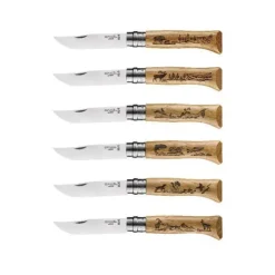 Discount OPINEL Coffret 6 Couteaux Gravure Animalia