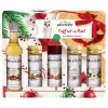 New MONIN Coffret Sirops Pour Boissons Chaudes Noël (x5)