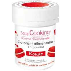 Discount SCRAPCOOKING Colorant Alimentaire en Poudre Rouge 5g