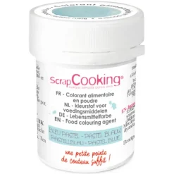 Online SCRAPCOOKING Colorant Alimentaire en Poudre Bleu Pastel 5g
