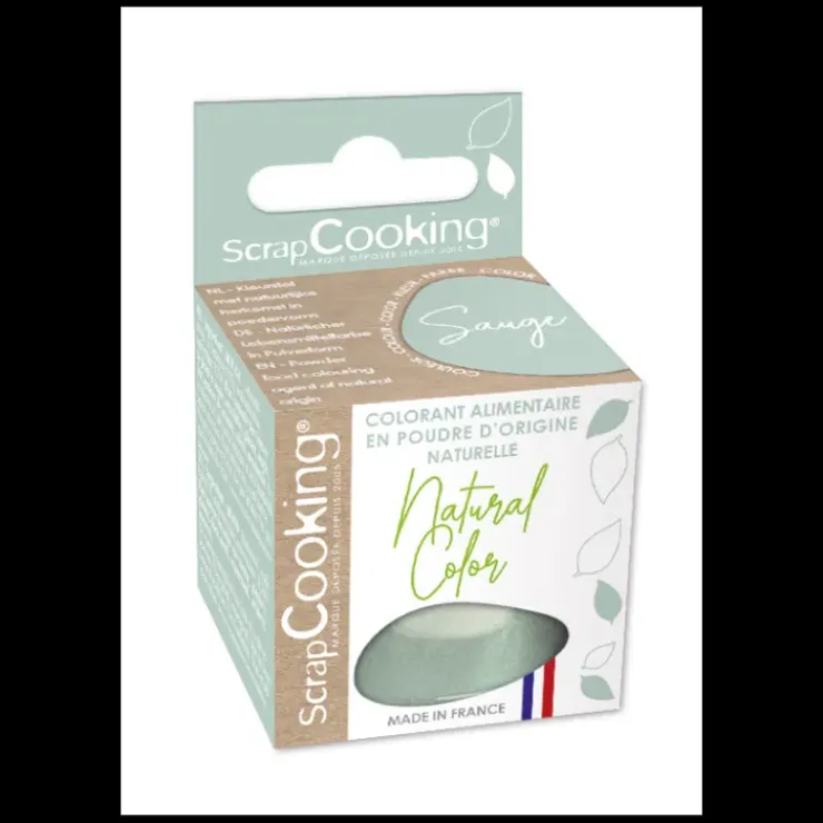 Clearance SCRAPCOOKING Colorant Alimentaire Naturel Vert Sauge 10 g