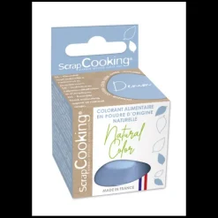 Outlet SCRAPCOOKING Colorant Alimentaire Naturel Bleu Denim 10 g