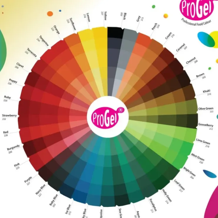 RAINBOW DUST Colorant Alimentaire ProGel Brun 25g