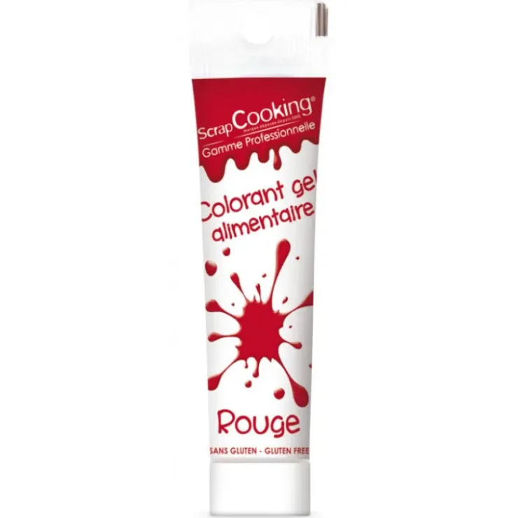 Outlet SCRAPCOOKING Colorant Gel Alimentaire Rouge 20g