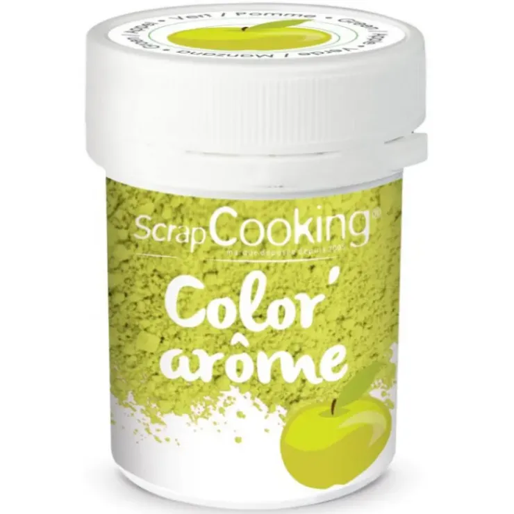 Discount SCRAPCOOKING Color'Arôme Vert / Pomme 10g