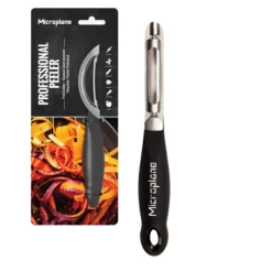 Clearance MICROPLANE Économe à Lame Pivotante Specialty Noir