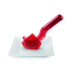 Discount IBILI Coupe Pastèque Plastique Rouge 22 cm