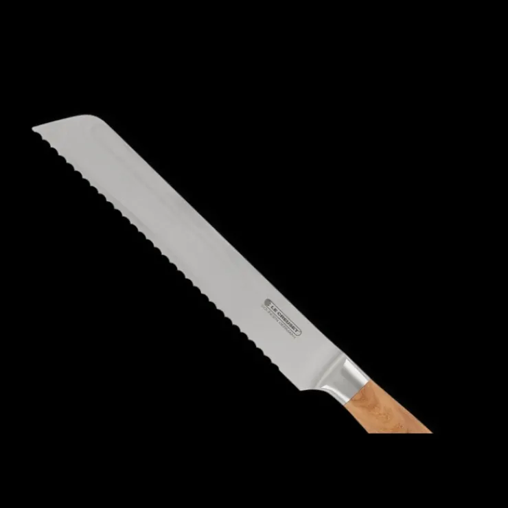 Best LE CREUSET Couteau à Pain en Bois d'Olivier 20 cm