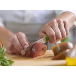 Online OPINEL Couteau d'Office 10 cm Cranté Vert Les Essentiels +