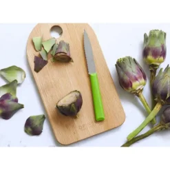 Online OPINEL Couteau d'Office 10 cm Cranté Vert Les Essentiels +