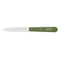 Clearance OPINEL Couteau d'Office Cranté N°113 Kaki