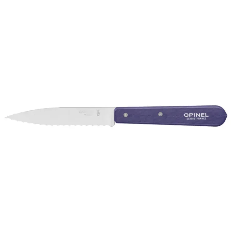 New OPINEL Couteau d'Office Cranté N°113 Violet