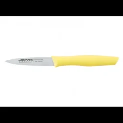 Discount ARCOS Couteau d'Office Inox 8,5 cm Jaune Citron NOVA