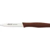 Clearance ARCOS Couteau d'Office Inox 10 cm Marron NOVA
