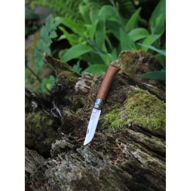New OPINEL Couteau N°9 avec Manche en Noyer