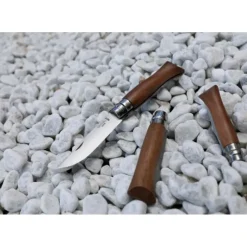 New OPINEL Couteau N°9 avec Manche en Noyer