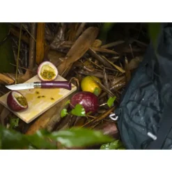 New OPINEL Couteau N°8 Baroudeur Grenat Colorama