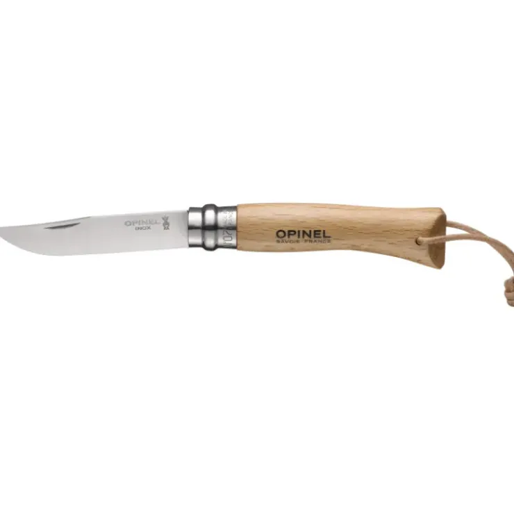 New OPINEL Couteau N°8 Baroudeur Hêtre Colorama
