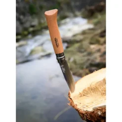 New OPINEL Couteau N°8 Baroudeur Hêtre Colorama